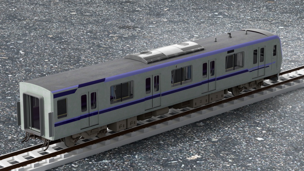 【3Dモデル】東京メトロ18000系