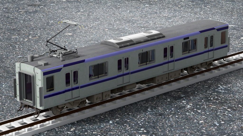 【3Dモデル】東京メトロ18000系