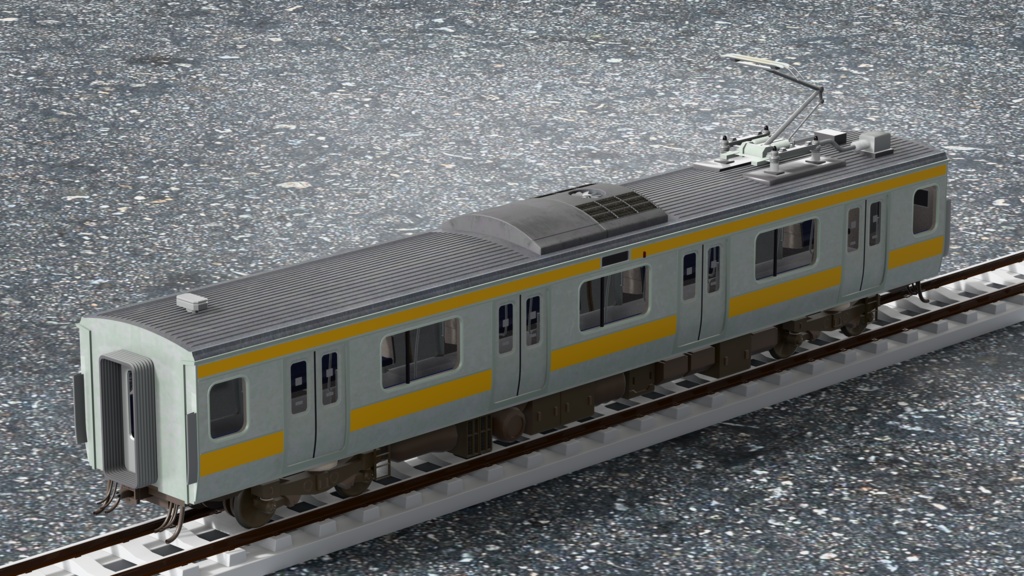 【3Dモデル】E231系
