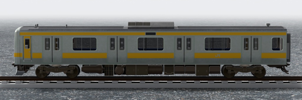 【3Dモデル】E231系