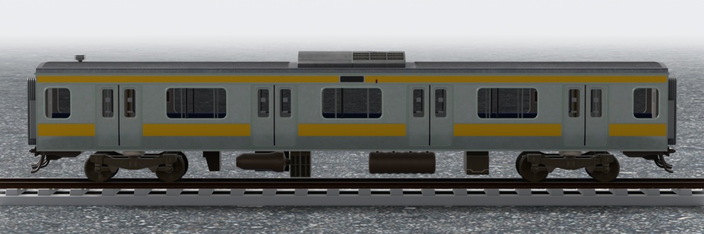 【3Dモデル】E231系
