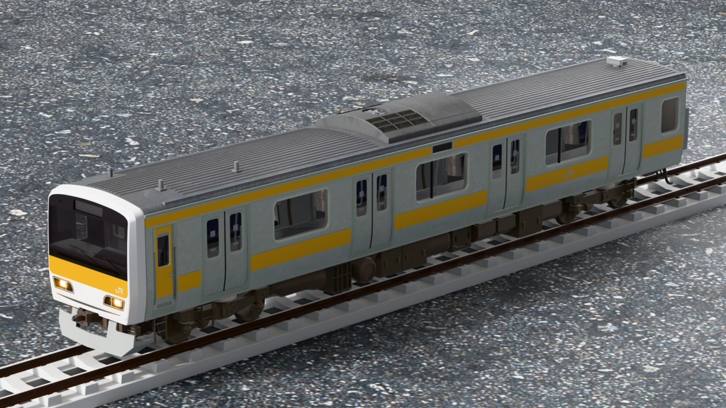 【3Dモデル】E231系