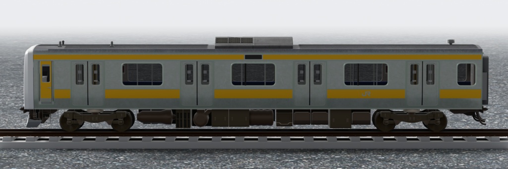 【3Dモデル】E231系