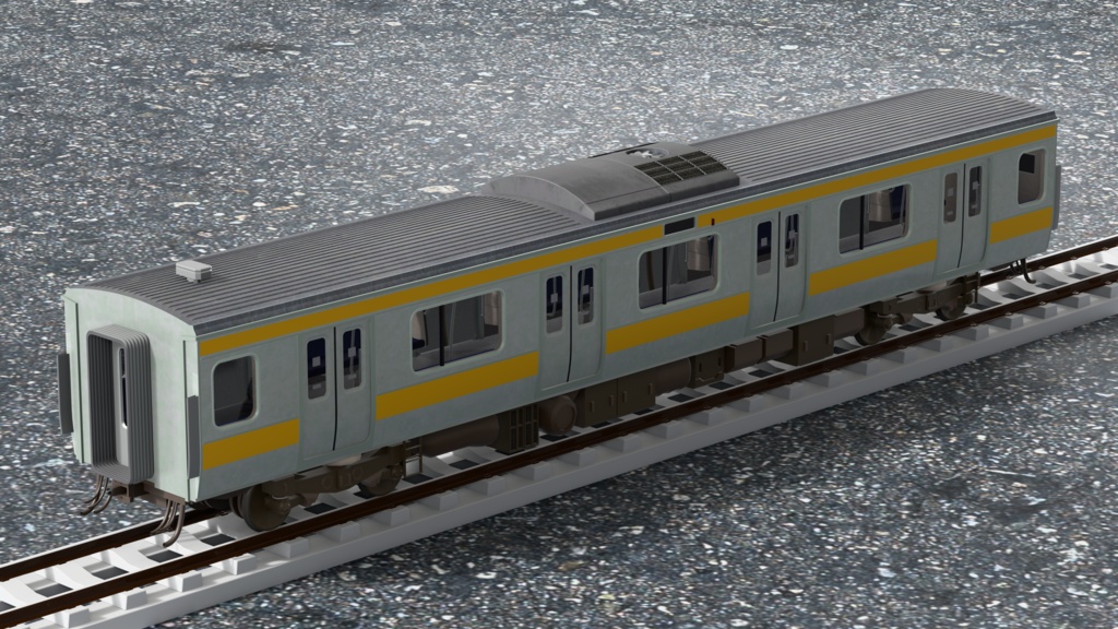 【3Dモデル】E231系