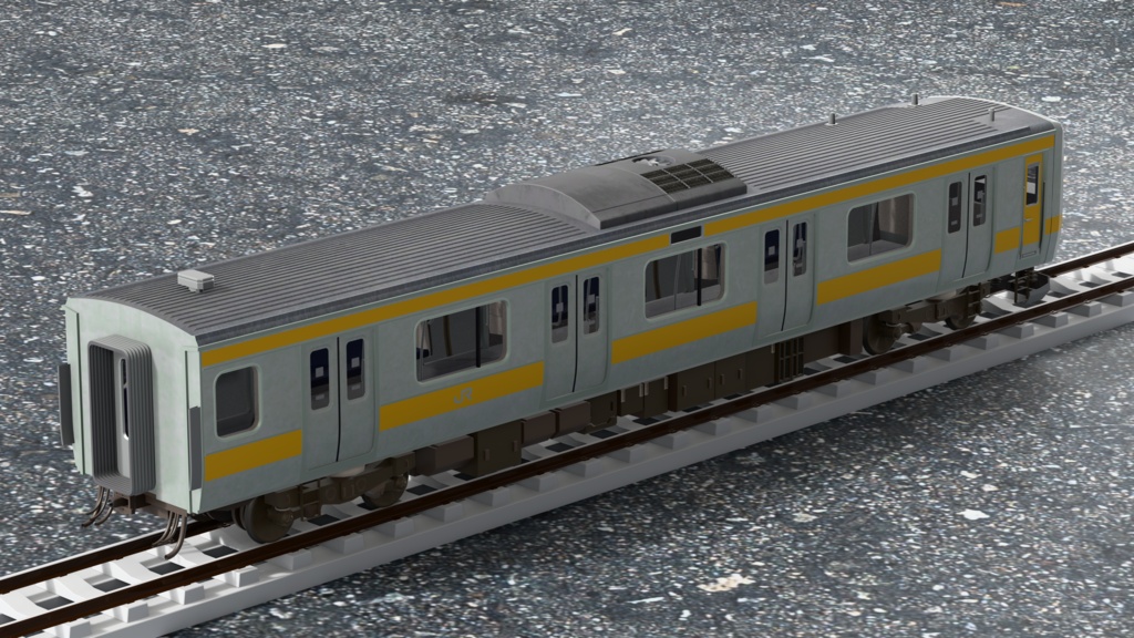 【3Dモデル】E231系