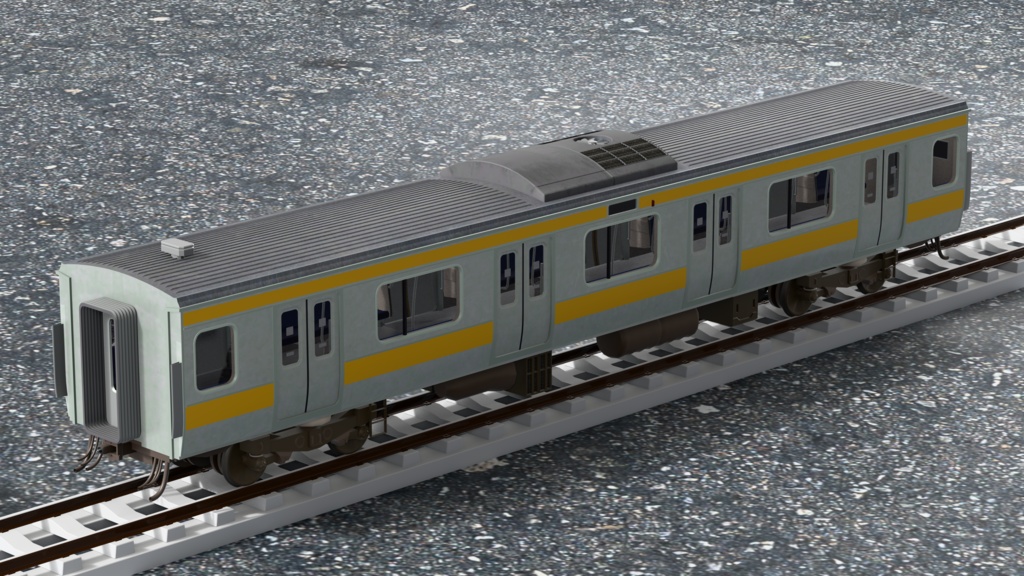 【3Dモデル】E231系