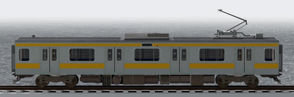 【3Dモデル】E231系