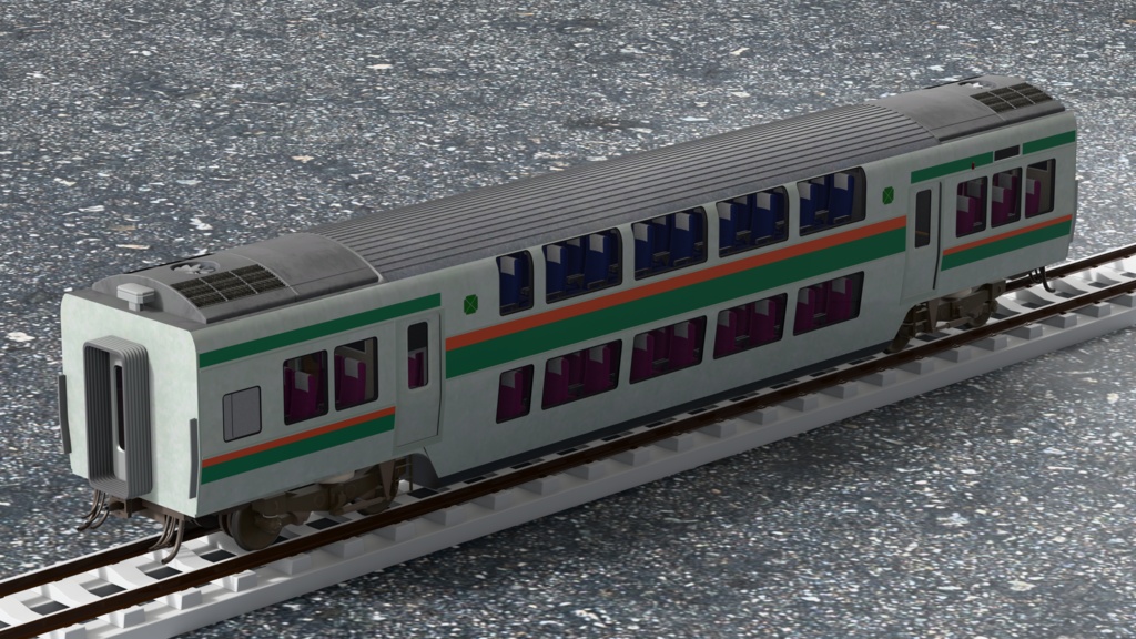 【3Dモデル】E231系1000番台