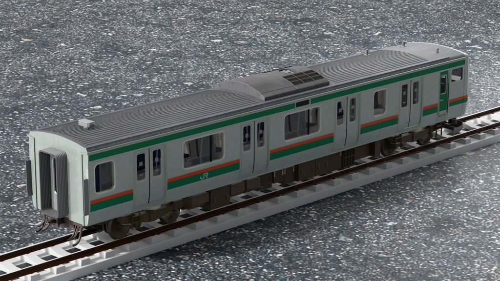 【3Dモデル】E231系1000番台