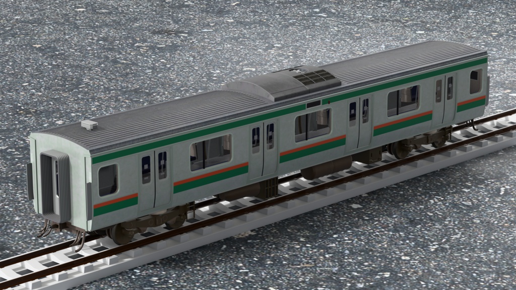 【3Dモデル】E231系1000番台