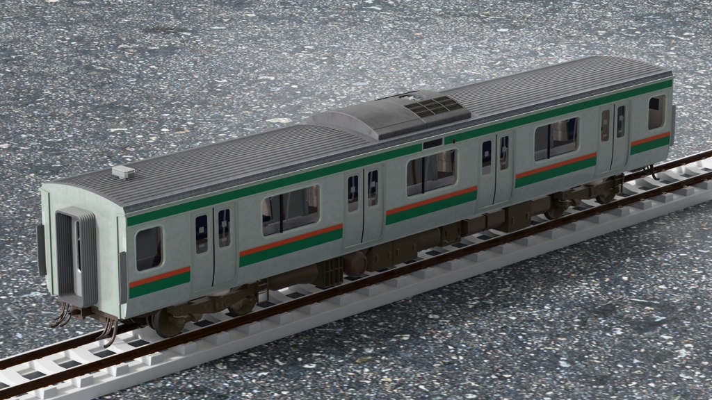 【3Dモデル】E231系1000番台
