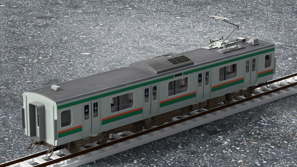 【3Dモデル】E231系1000番台