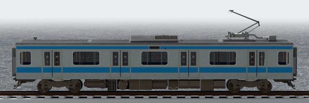 【3Dモデル】E233系1000番台
