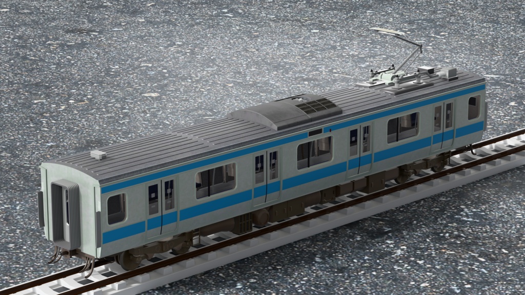【3Dモデル】E233系1000番台