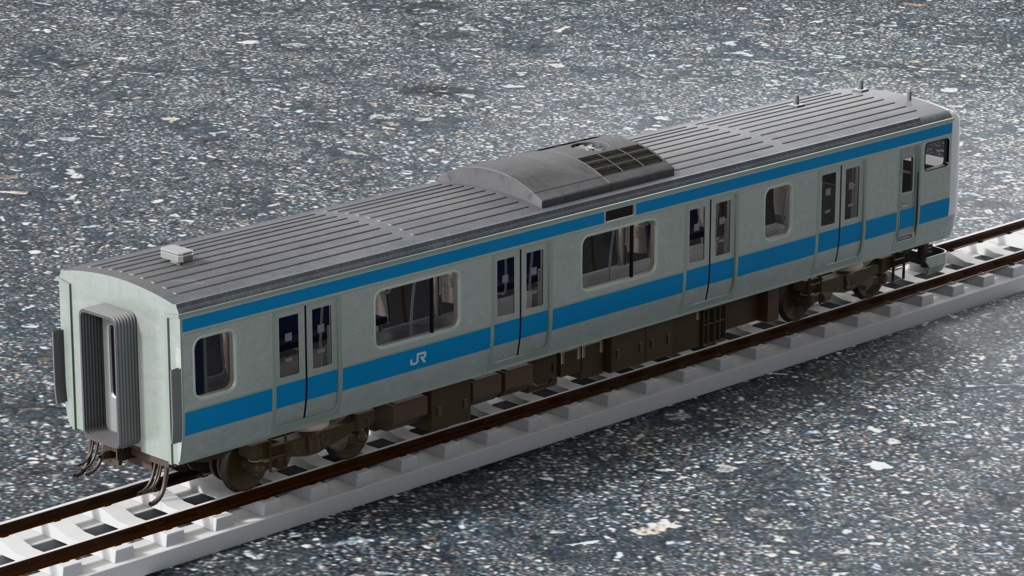 【3Dモデル】E233系1000番台