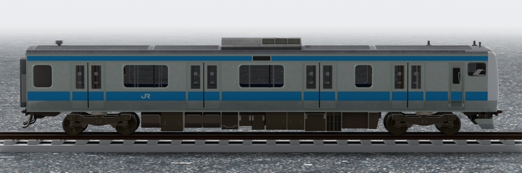 【3Dモデル】E233系1000番台