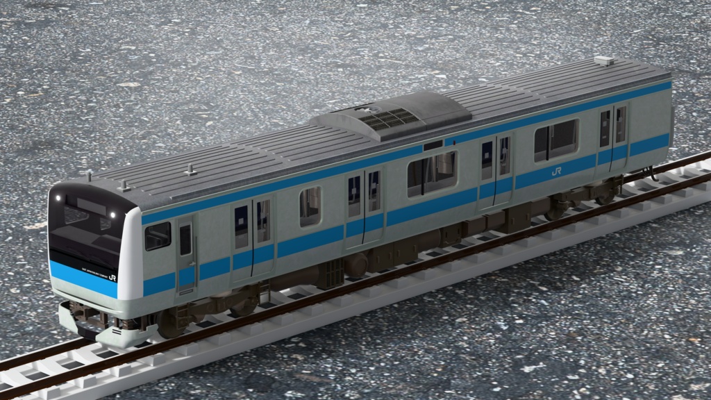 【3Dモデル】E233系1000番台