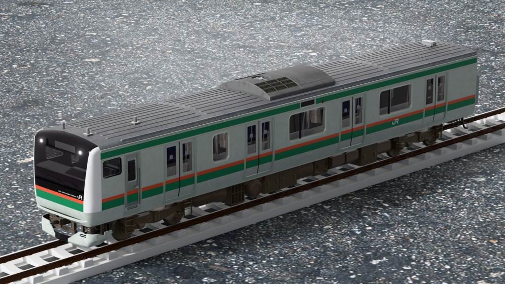 【3Dモデル】E233系3000番台