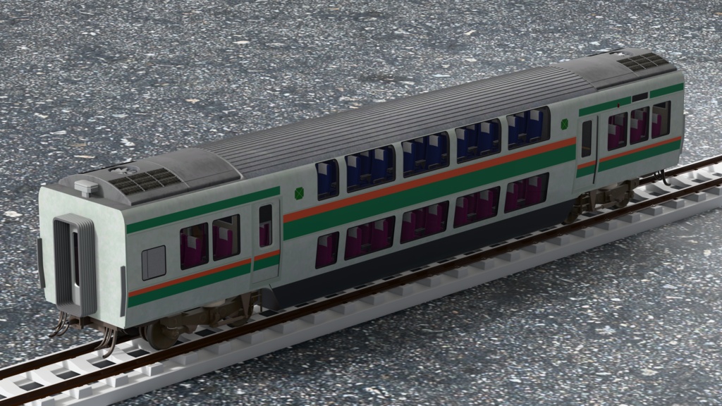 【3Dモデル】E233系3000番台
