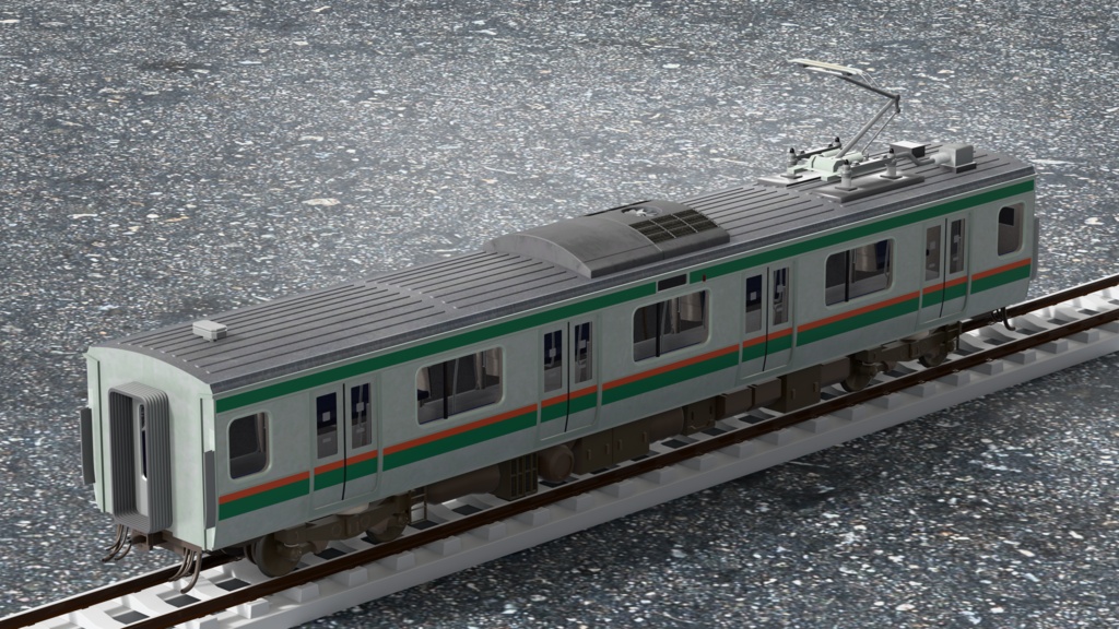 【3Dモデル】E233系3000番台