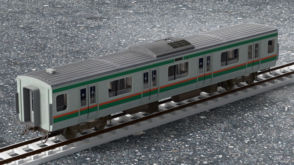 【3Dモデル】E233系3000番台