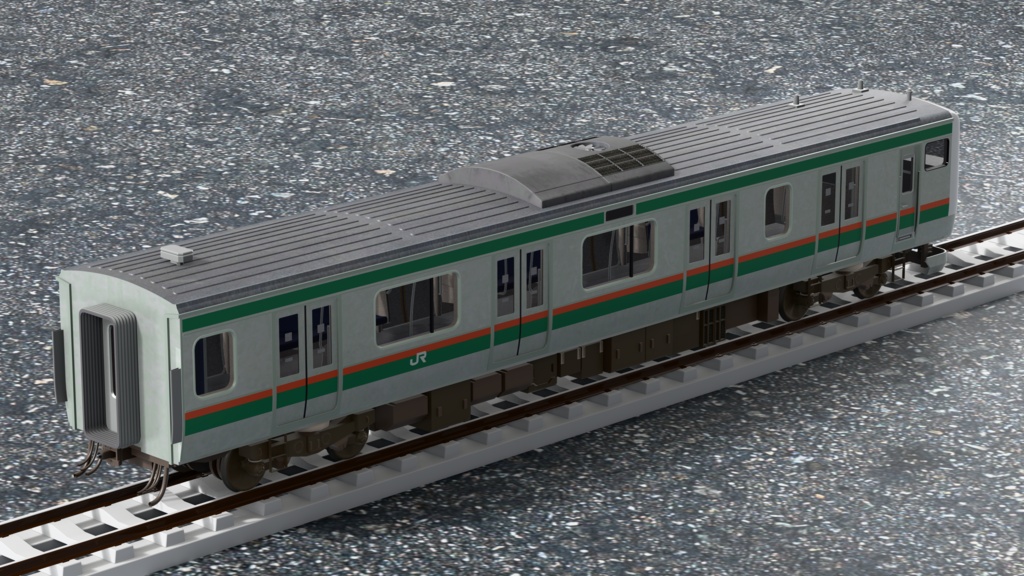 【3Dモデル】E233系3000番台