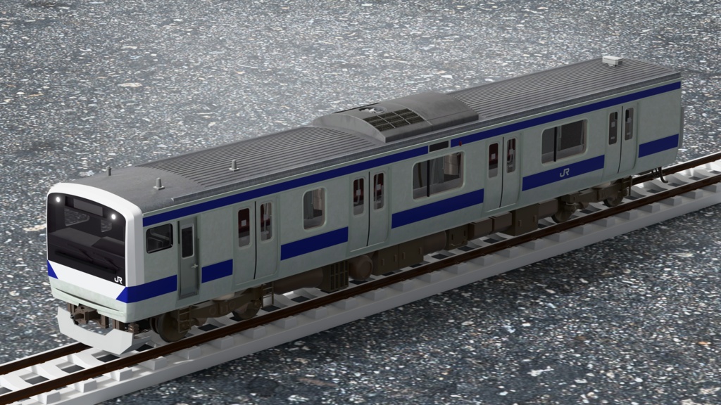 【3Dモデル】E531系