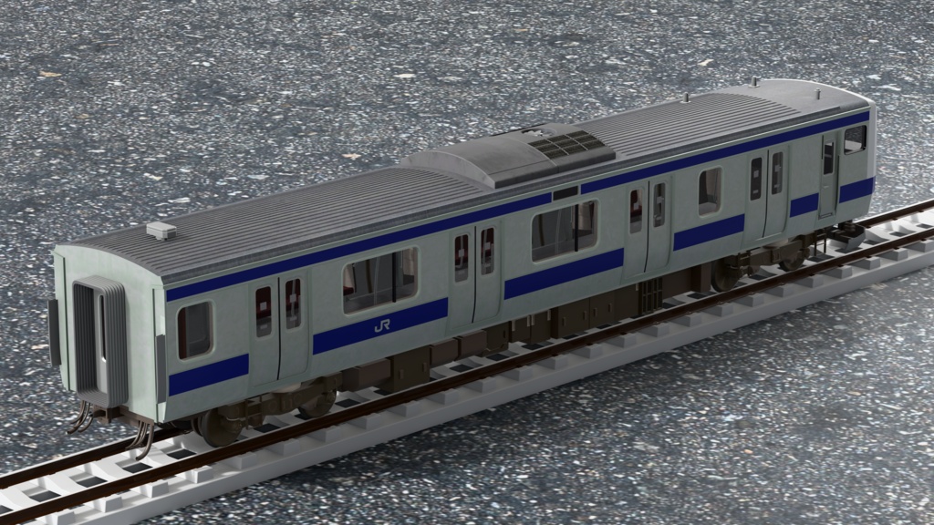 【3Dモデル】E531系
