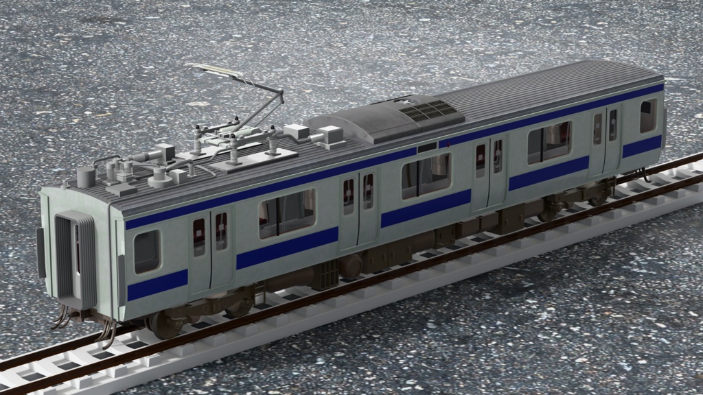 【3Dモデル】E531系