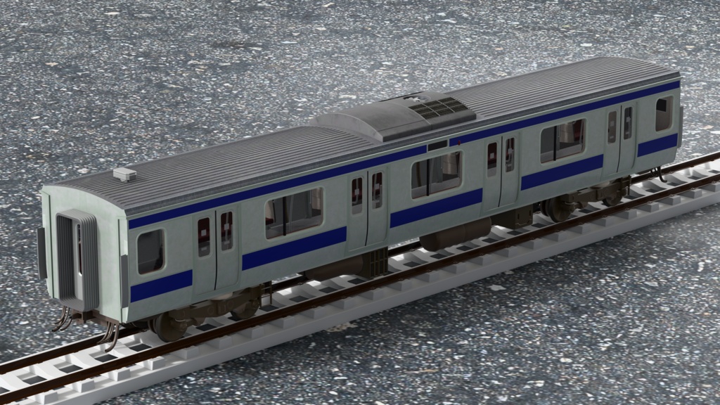 【3Dモデル】E531系