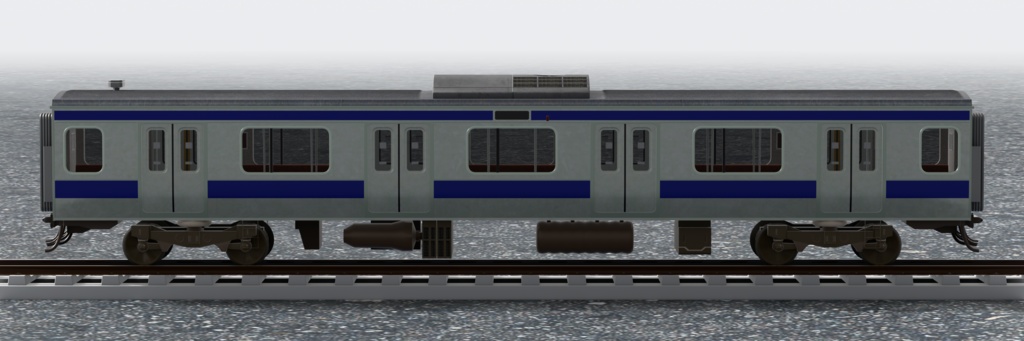 【3Dモデル】E531系