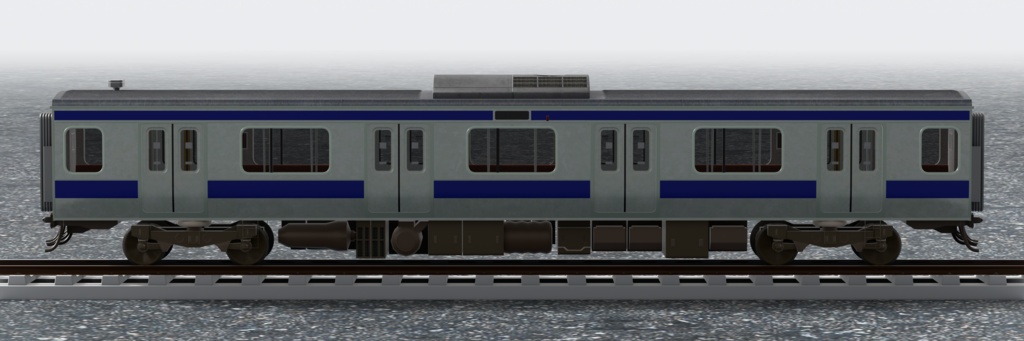 【3Dモデル】E531系