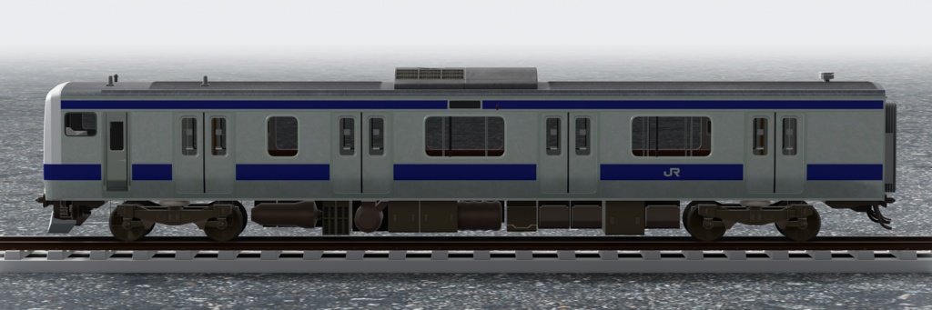 【3Dモデル】E531系
