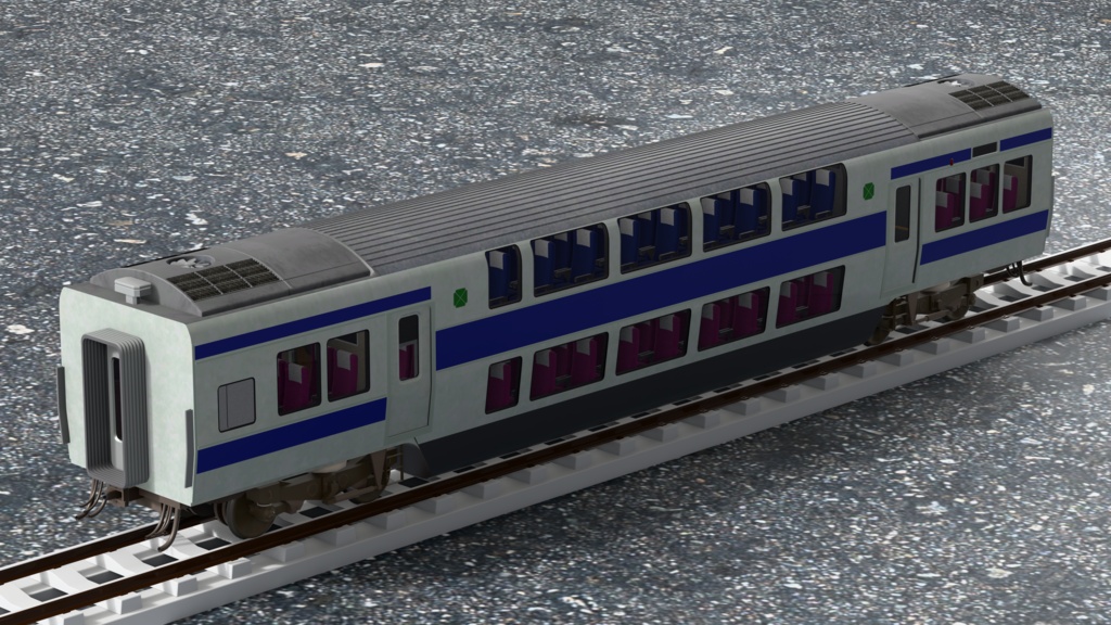 【3Dモデル】E531系