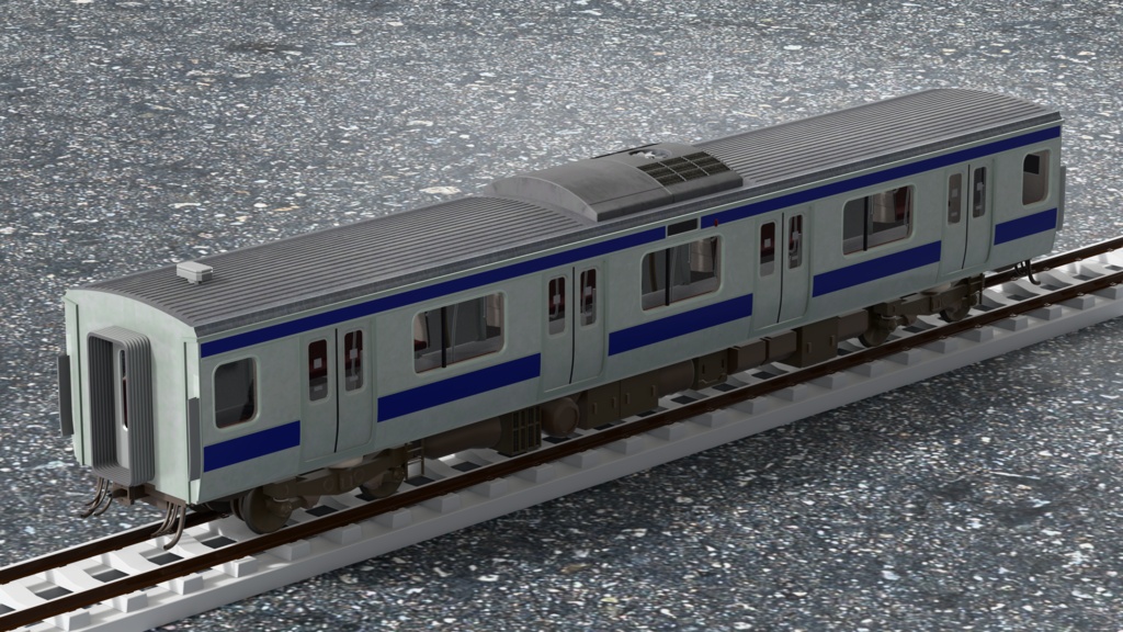 【3Dモデル】E531系