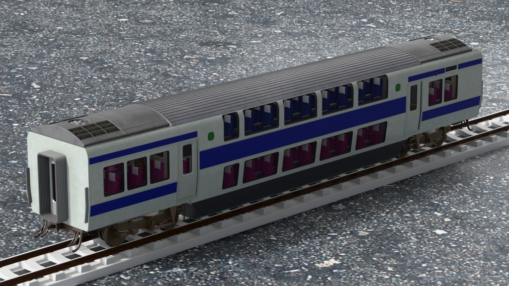 【3Dモデル】E531系