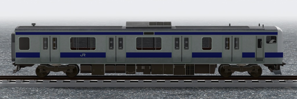 【3Dモデル】E531系
