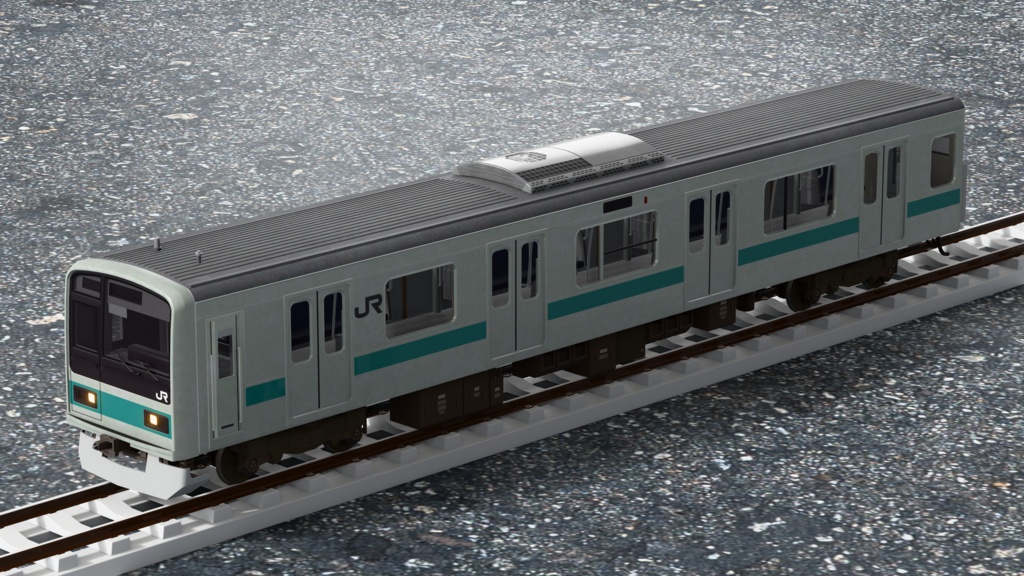 【3Dモデル】209系1000番台