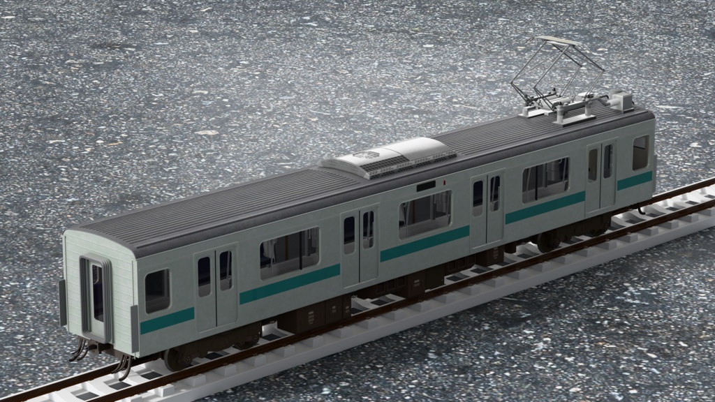 【3Dモデル】209系1000番台