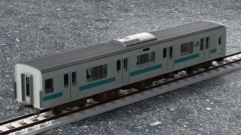 【3Dモデル】209系1000番台