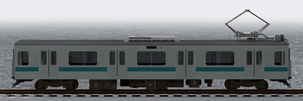 【3Dモデル】209系1000番台