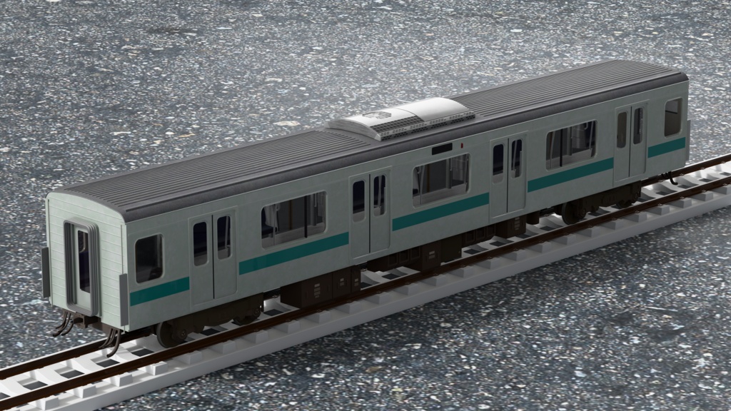 【3Dモデル】209系1000番台