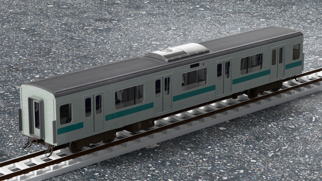 【3Dモデル】209系1000番台