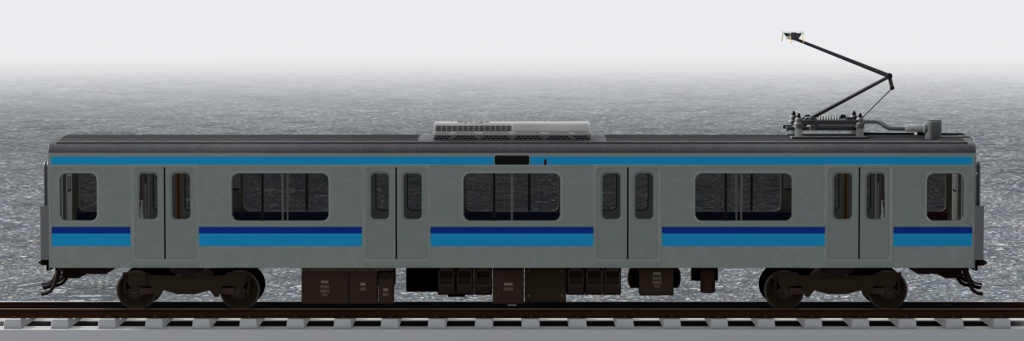 【3Dモデル】E231系800番台