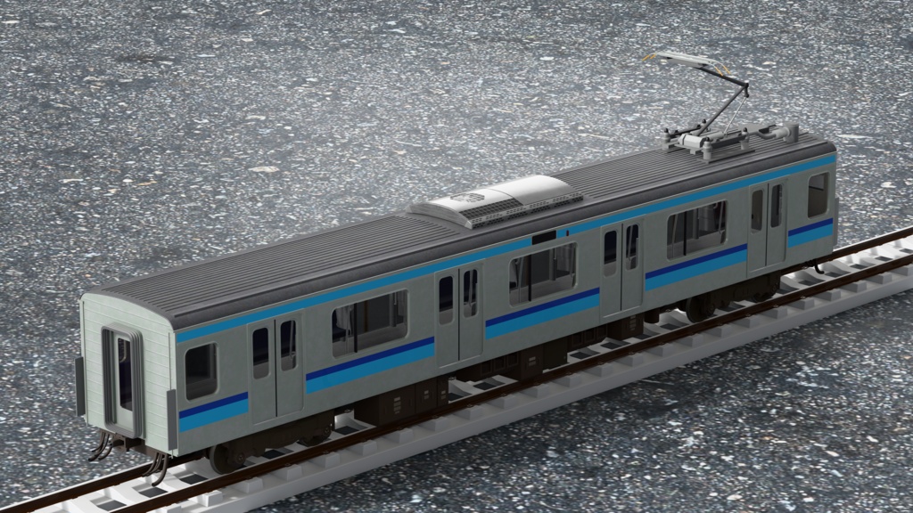 【3Dモデル】E231系800番台