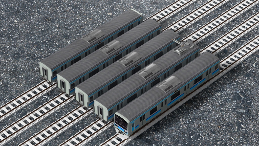 【3Dモデル】E231系800番台