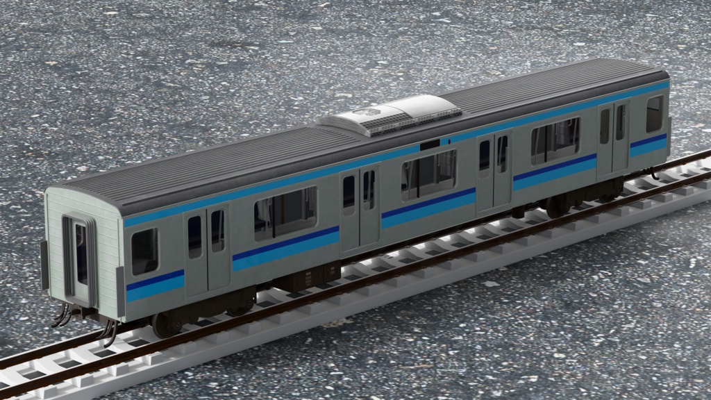 【3Dモデル】E231系800番台