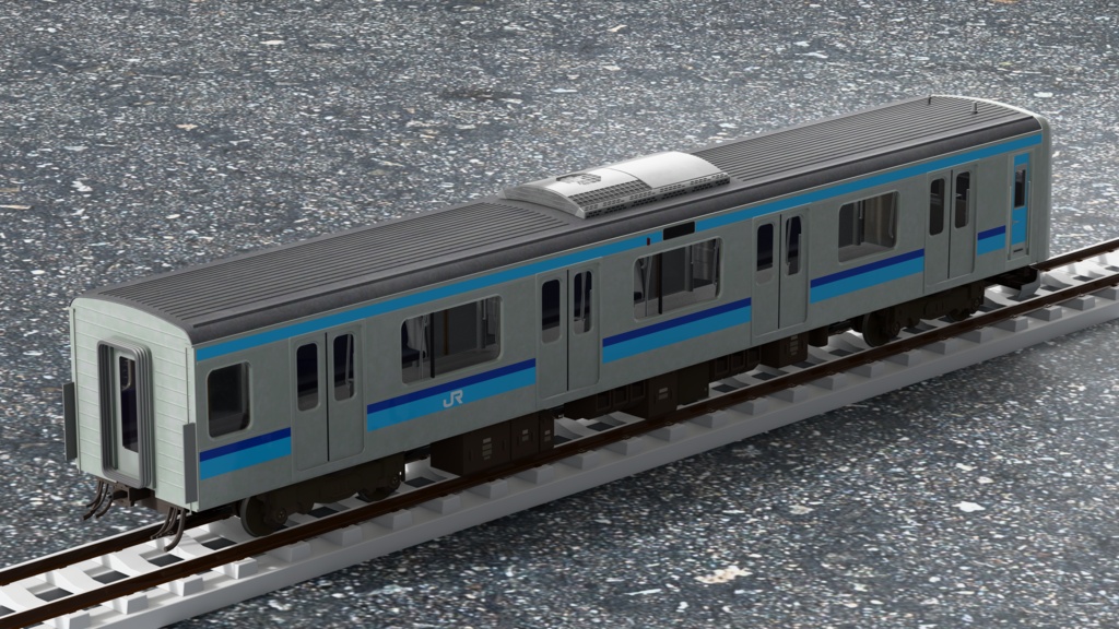 【3Dモデル】E231系800番台