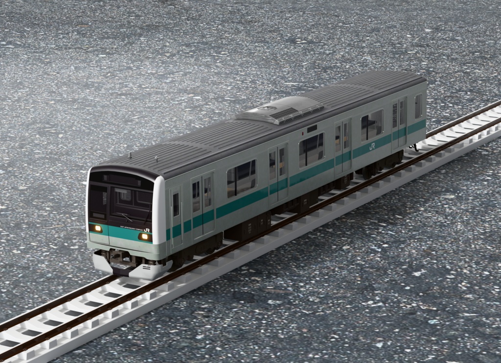 【3Dモデル】E233系2000番台