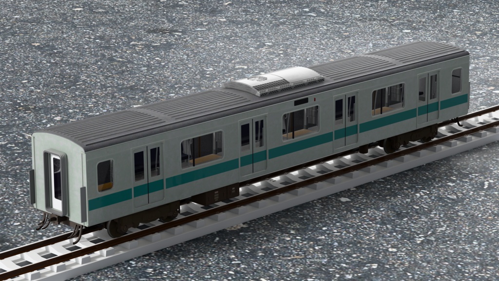 【3Dモデル】E233系2000番台